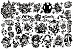 bomb tattoo idea