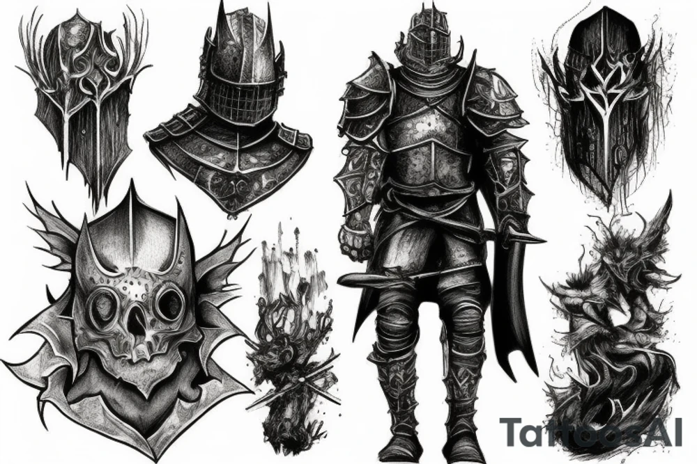 Dark souls tattoo idea