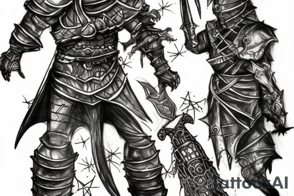 Dark souls tattoo idea