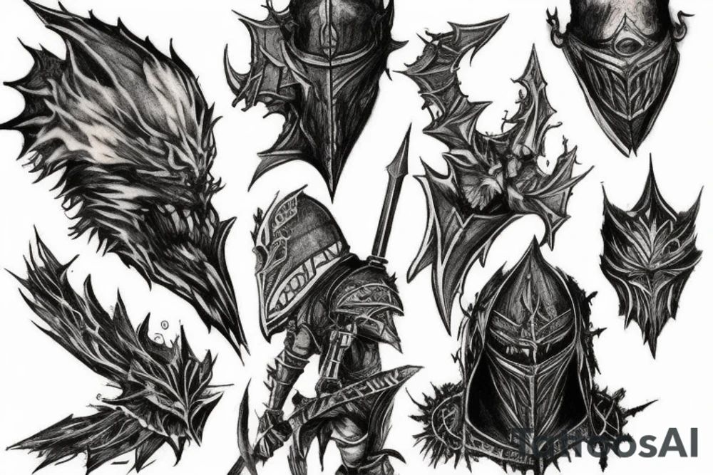 Dark souls tattoo idea