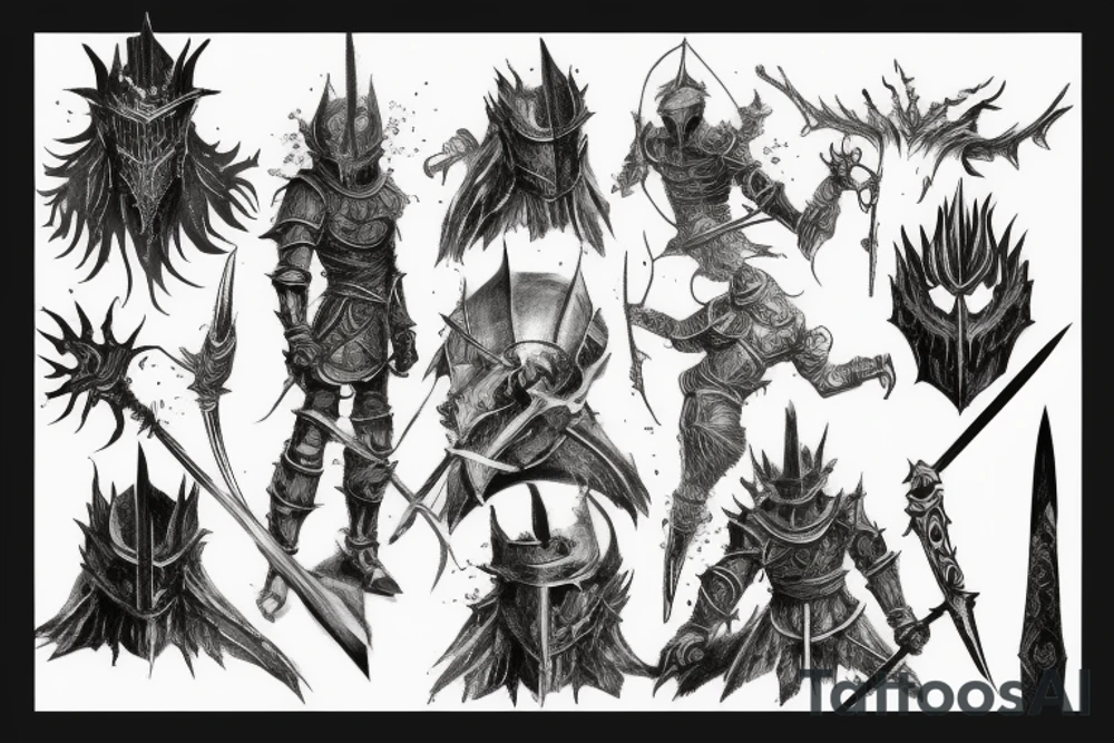 Dark souls tattoo idea