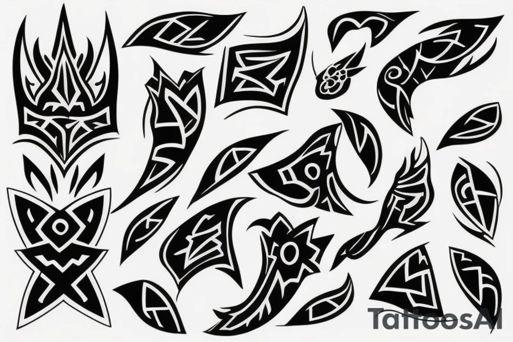 Flash of light tattoo idea
