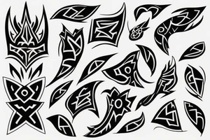 Flash of light tattoo idea