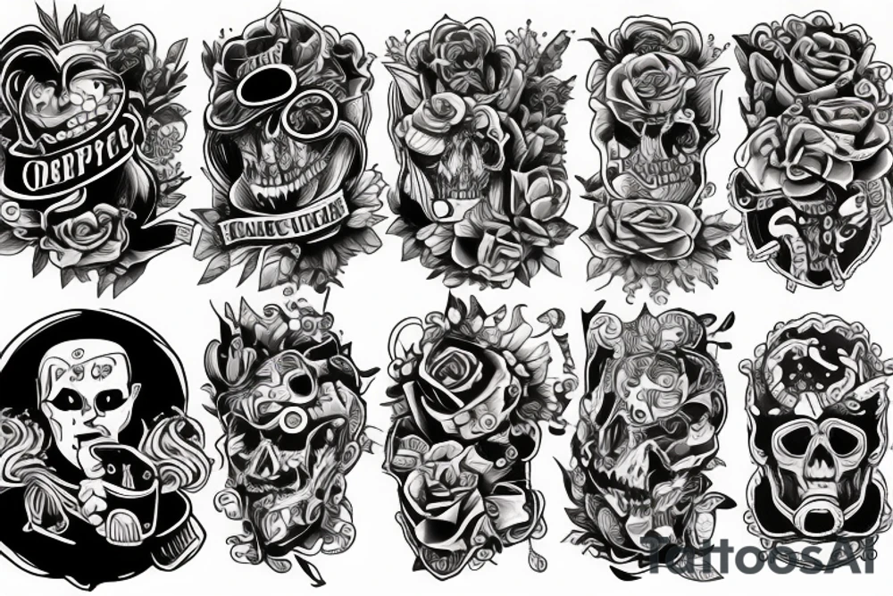 Couple tattoo copybara and beer tattoo idea