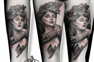 tattoo for couple  copybara with  beer tattoo idea