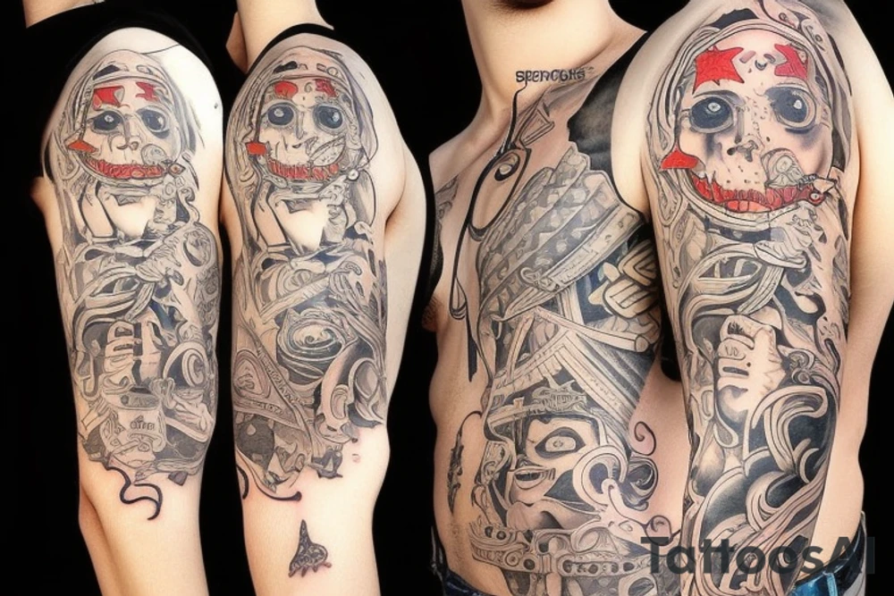 copybara with  beer tattoo idea