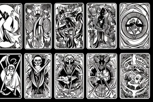 tarot "the devil" card tattoo idea