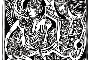 tarot "the devil" card tattoo idea