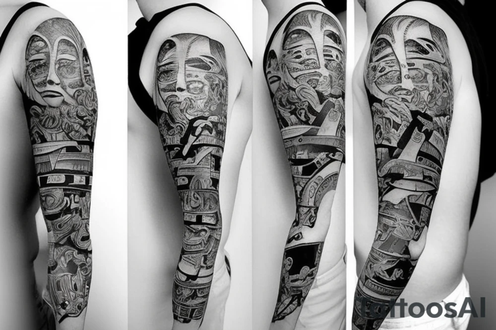 money tattoo idea