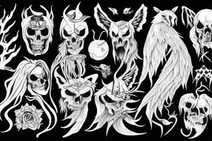 Ghostmane tattoo idea