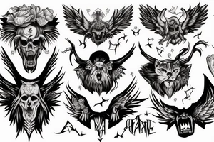 Ghostmane tattoo idea