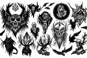 Ghostmane tattoo idea