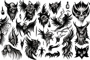 Ghostmane tattoo idea
