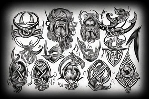Viking tattoo idea