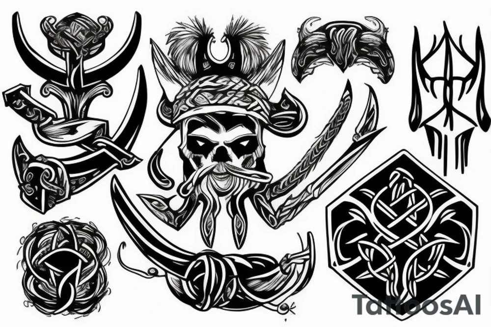 Viking tattoo idea