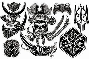 Viking tattoo idea
