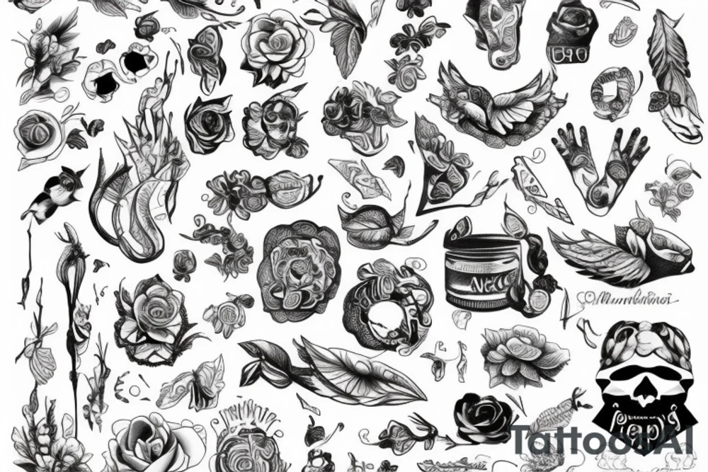 маска разбитая кунаем tattoo idea