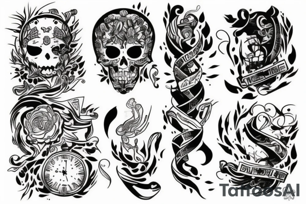 сакура tattoo idea
