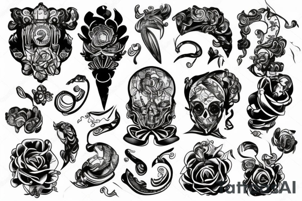 сакура tattoo idea