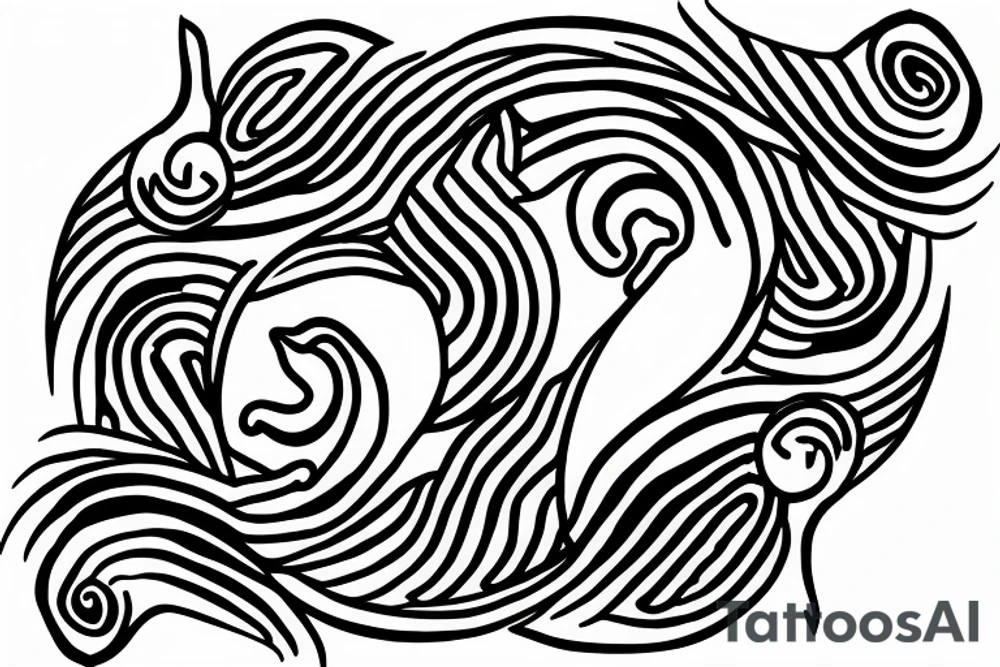 Yin Yang sign with a semi colon tattoo idea