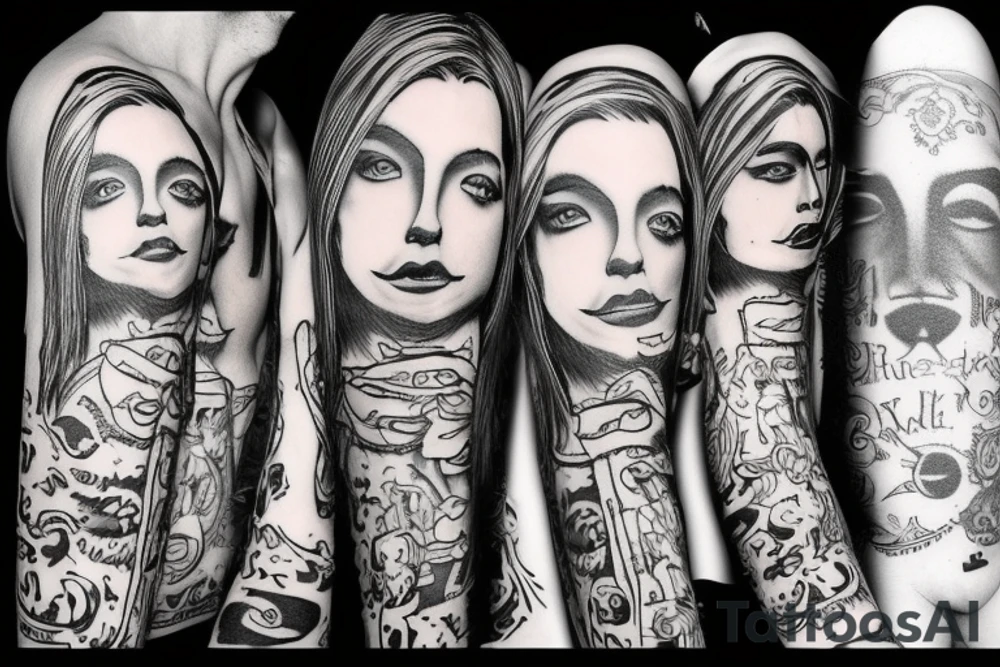 A song of nirvana tattoo idea