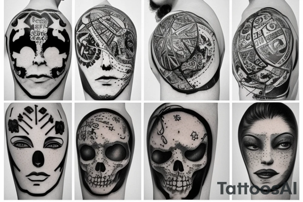 Globe tattoo idea