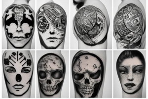 Globe tattoo idea