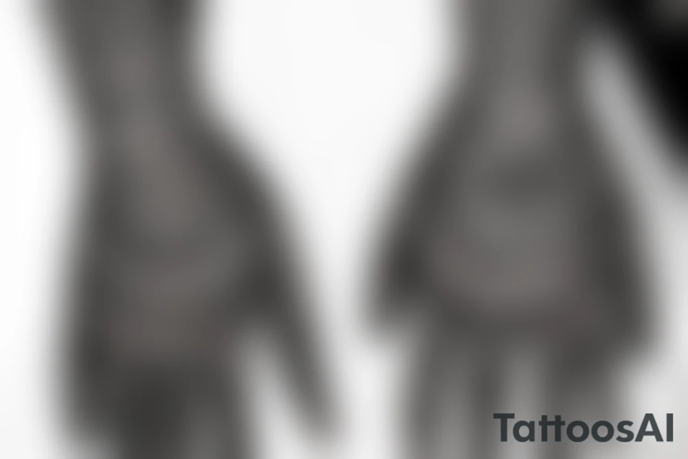 Hindu god full hand tattoo idea