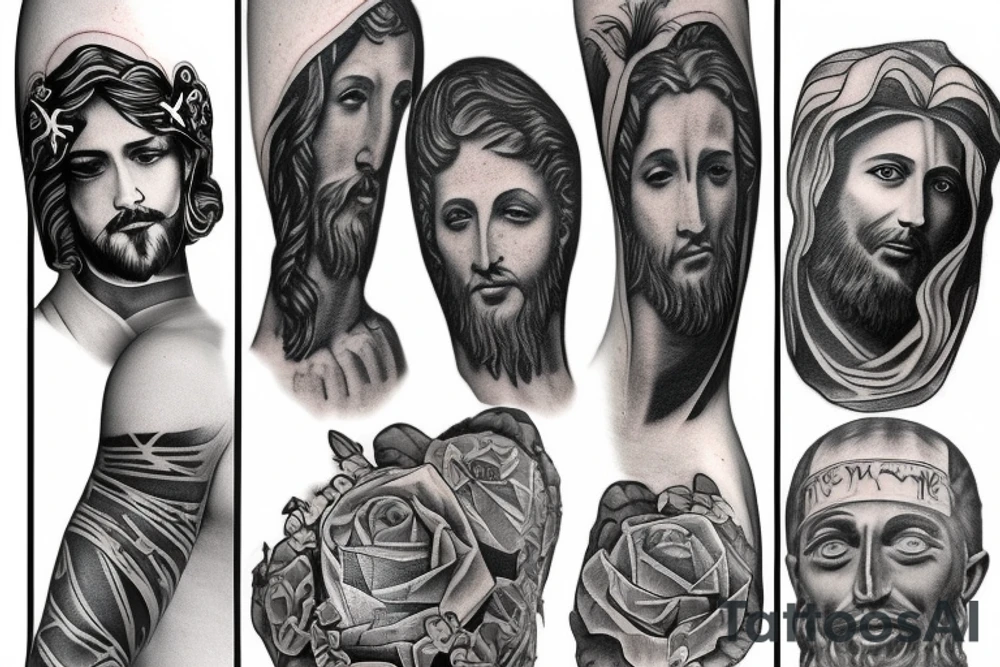 Jesus Christ have mercy on me tattoo idea