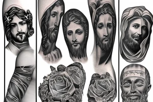 Jesus Christ have mercy on me tattoo idea