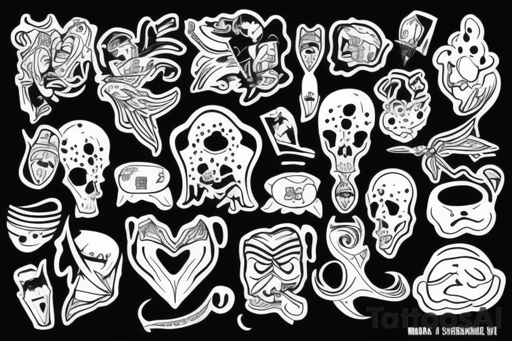 Smak design for Man tattoo idea