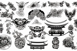 Smal japanese tattoos for man tattoo idea