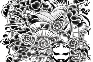 Smal japanese tattoos for man tattoo idea