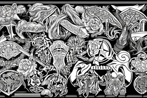 Trident tattoo idea