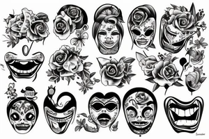 Smile tattoo idea