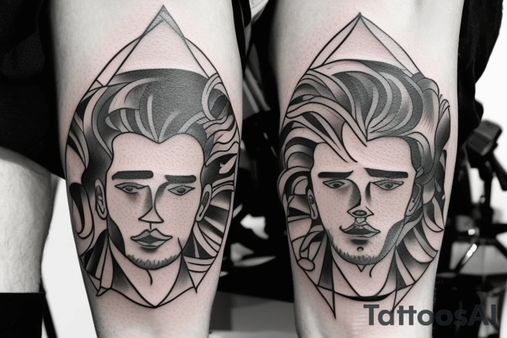 Liam with date of birth January 28, 2023 tattoo idea