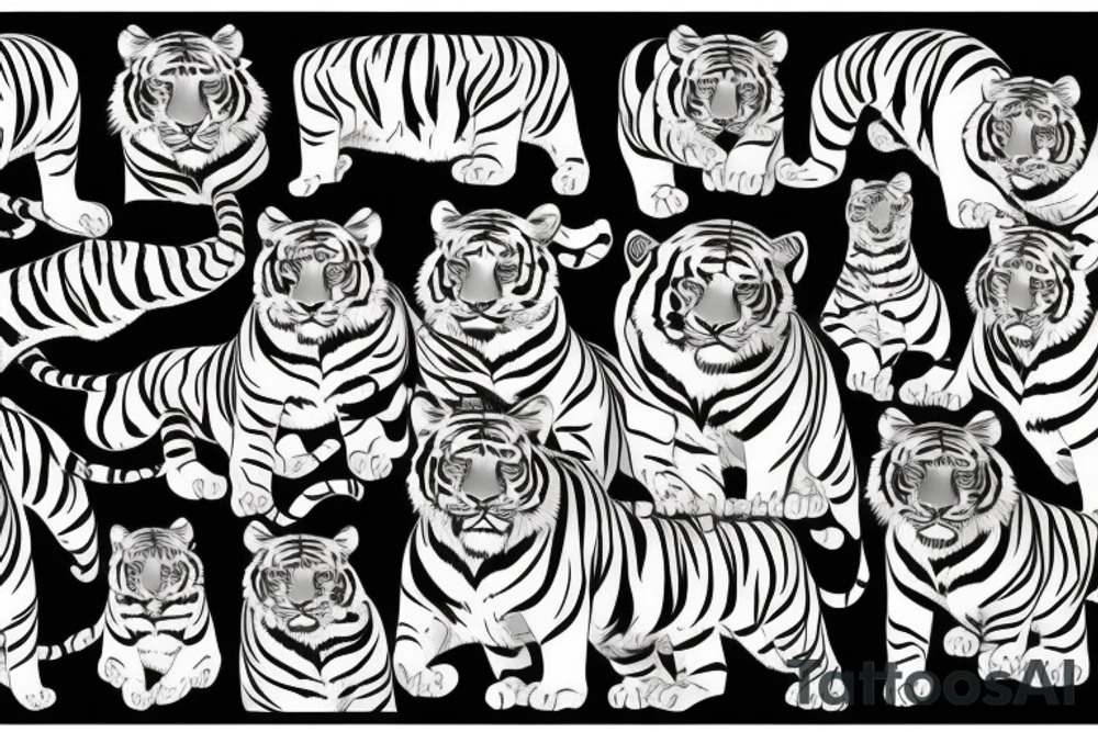 Tiger tattoo idea