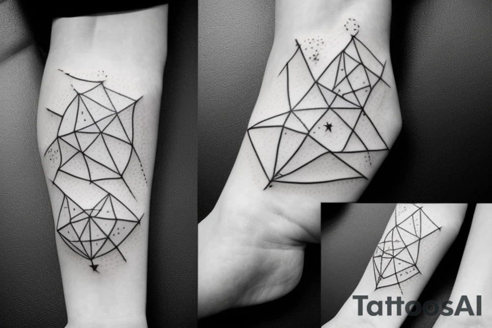star constellation tattoo idea