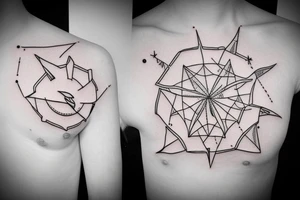 star constellation tattoo idea
