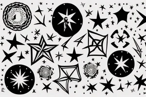 star constellation tattoo idea