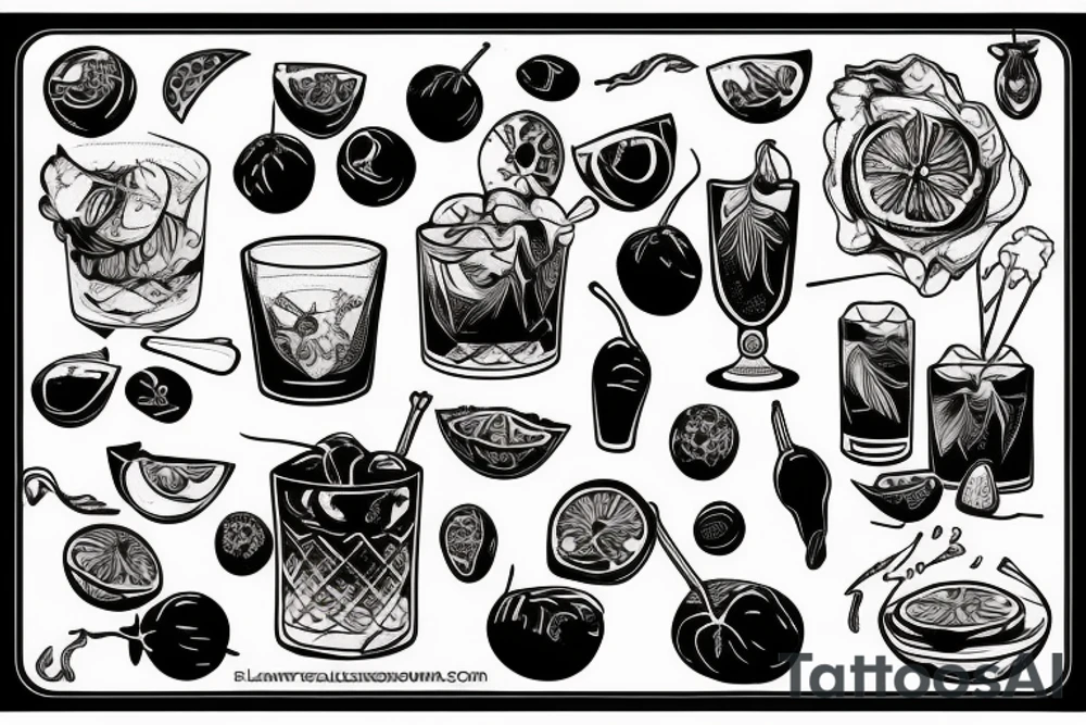 negroni tattoo idea