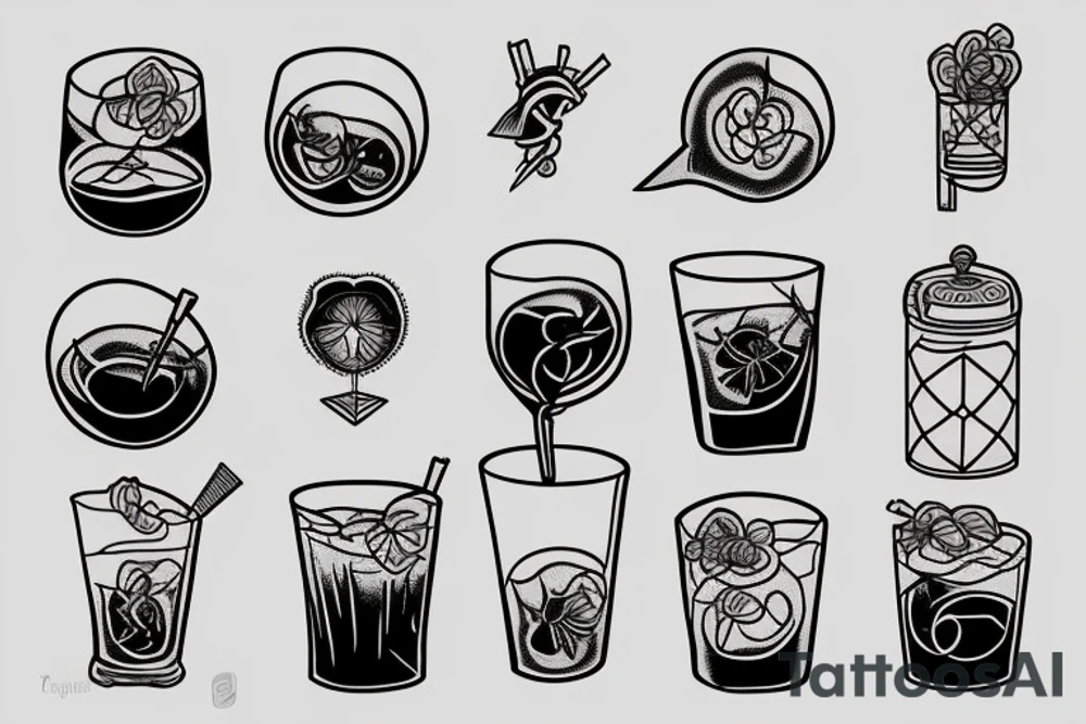 negroni tattoo idea