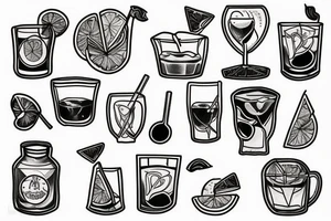 negroni tattoo idea