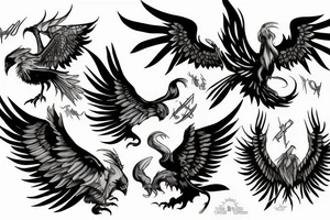 Phoenix Harry Potter always tattoo idea