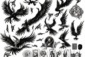 Phoenix Harry Potter always tattoo idea