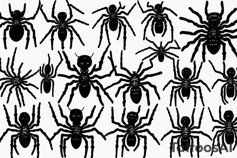 Spider tattoo idea