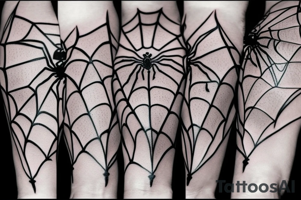Spider tattoo idea