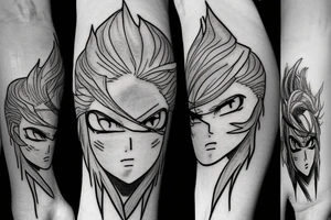 Anime Lightning tattoo idea