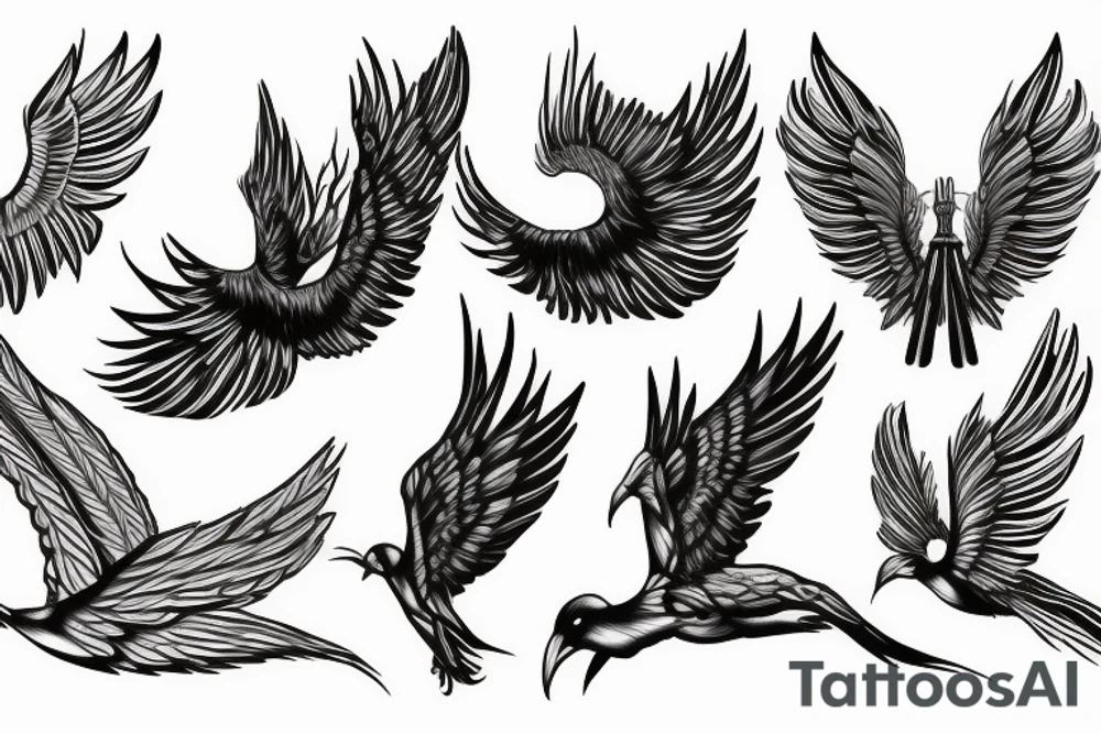 Wings tattoo idea