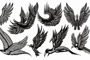 Wings tattoo idea